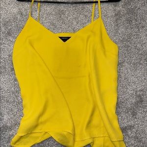 Summer forever 21 top in pretty yellow color size S